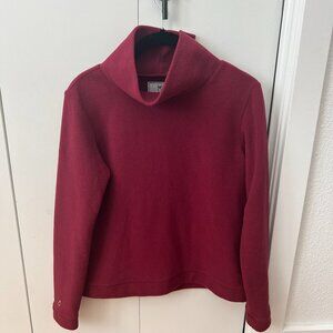 Dudley Stephens Park Slope Turtleneck (Maroon)